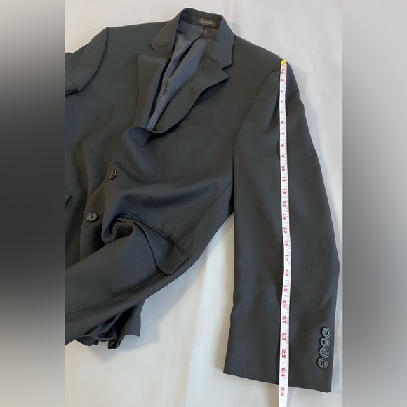 Lauren Ralph Lauren LRL 100% Wool 2 Button Blazer Sport Coat Jacket 44 R - Picture 12 of 13